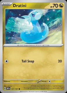 157/197 Dratini - Obsidian Flames