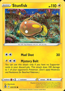055/195 Stunfisk - Silver Tempest