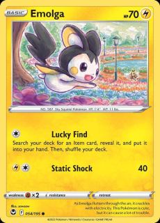 054/195 Emolga - Silver Tempest