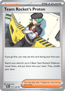 177/182 Team Rocket's Proton - Destined Rivals