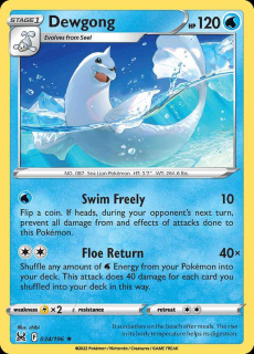 034/196 Dewgong - Lost Origin