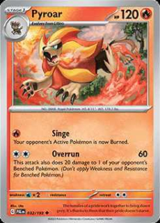 032/193 Pyroar - Paldea Evolved