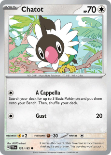 132/162 Chatot - Temporal Forces