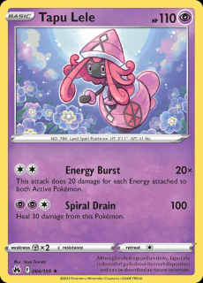 064/159 HOLO Tapu Lele - Crown Zenith