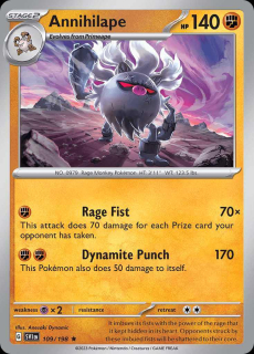 109/198 HOLO Annihilape - Scarlet and Violet