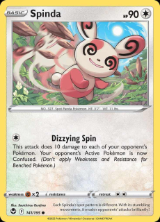 141/195 Spinda - Silver Tempest