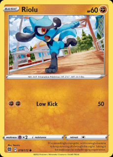 078/172 Riolu - Brilliant Stars