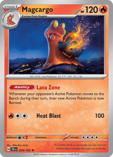 029/162 HOLO Magcargo - Temporal Forces