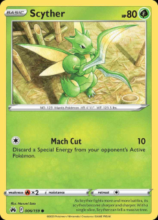 006/159 Scyther - Crown Zenith