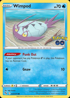 025/078 Wimpod - Pokémon GO