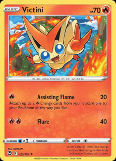023/195 Victini - Silver Tempest