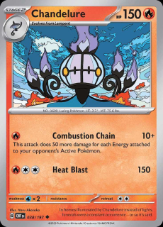 038/197 Chandelure - Obsidian Flames