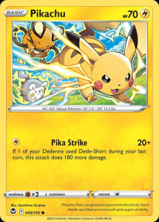 049/195 Pikachu - Silver Tempest