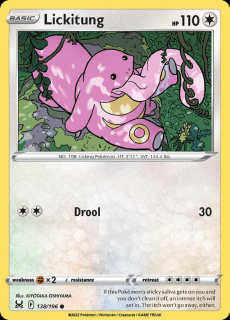 138/196 Lickitung - Lost Origin
