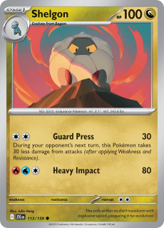 113/159 REVERSE HOLO Shelgon - Journey Together