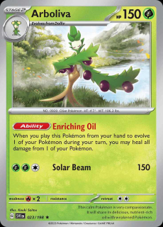 023/198 HOLO Arboliva - Scarlet and Violet