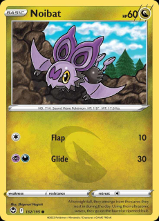 132/195 Noibat - Silver Tempest