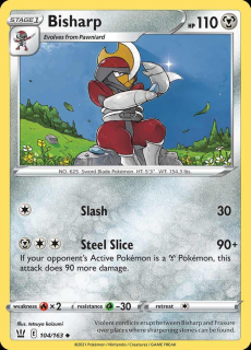 104/163 Bisharp - Battle Styles
