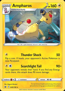 049/198 Ampharos - Chilling Reign