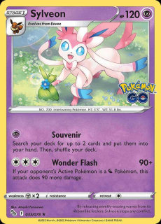 035/078 HOLO Sylveon - Pokémon GO