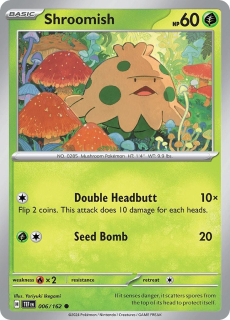 006/162 REVERSE HOLO Shroomish - Temporal Forces