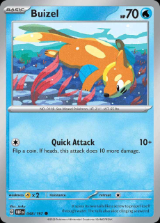 048/197 Buizel - Obsidian Flames