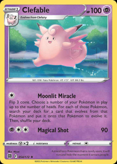 054/172 Clefable - Brilliant Stars