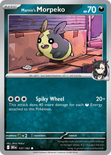 137/182 Marnie's Morpeko - Destined Rivals