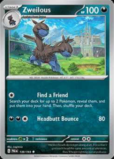 139/193 Zweilous - Paldea Evolved