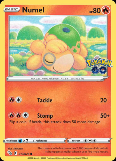 013/078 Numel - Pokémon GO