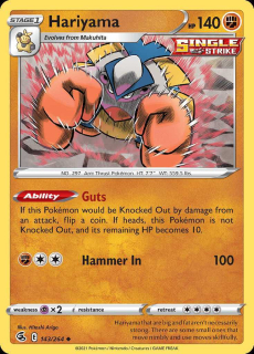 143/264 Hariyama - Fusion Strike