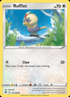131/189 Rufflet - Astral Radiance