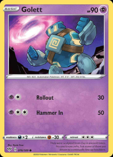 076/189 Golett - Darkness Ablaze
