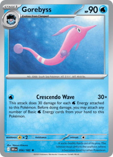 056/182 HOLO Gorebyss - Destined Rivals