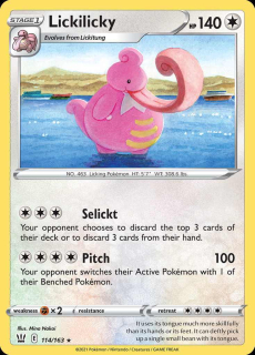 114/163 Lickilicky - Battle Styles