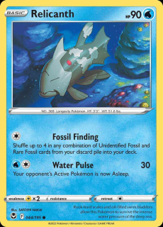 044/195 Relicanth - Silver Tempest