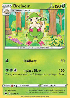 005/264 REVERSE HOLO Breloom - Fusion Strike