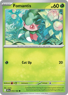 013/182 Fomantis - Destined Rivals