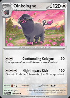 183/197 Oinkologne - Obsidian Flames