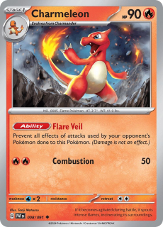 008/091 Charmeleon - Paldean Fates
