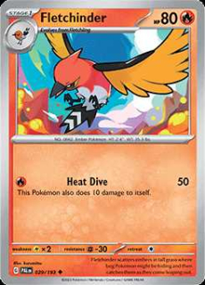 029/193 Fletchinder - Paldea Evolved