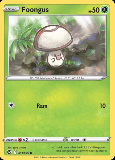 011/195 Foongus - Silver Tempest