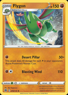 076/172 Flygon - Brilliant Stars