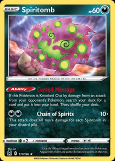 117/196 Spiritomb - Lost Origin
