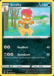 099/203 Scrafty - Evolving Skies