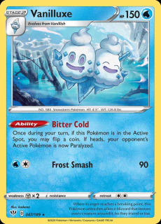 047/189 Vanilluxe - Darkness Ablaze