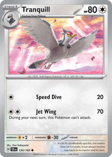 134/162 REVERSE HOLO Tranquill - Temporal Forces