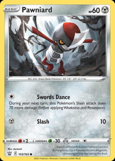 103/163 Pawniard - Battle Styles