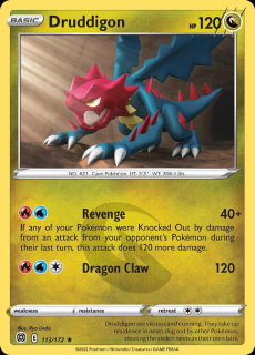 113/172 Druddigon - Brilliant Stars
