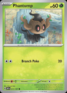 011/197 Phantump - Obsidian Flames